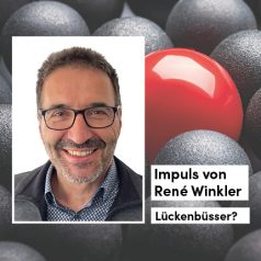 Impuls von René Winkler: Lückenbüsser?